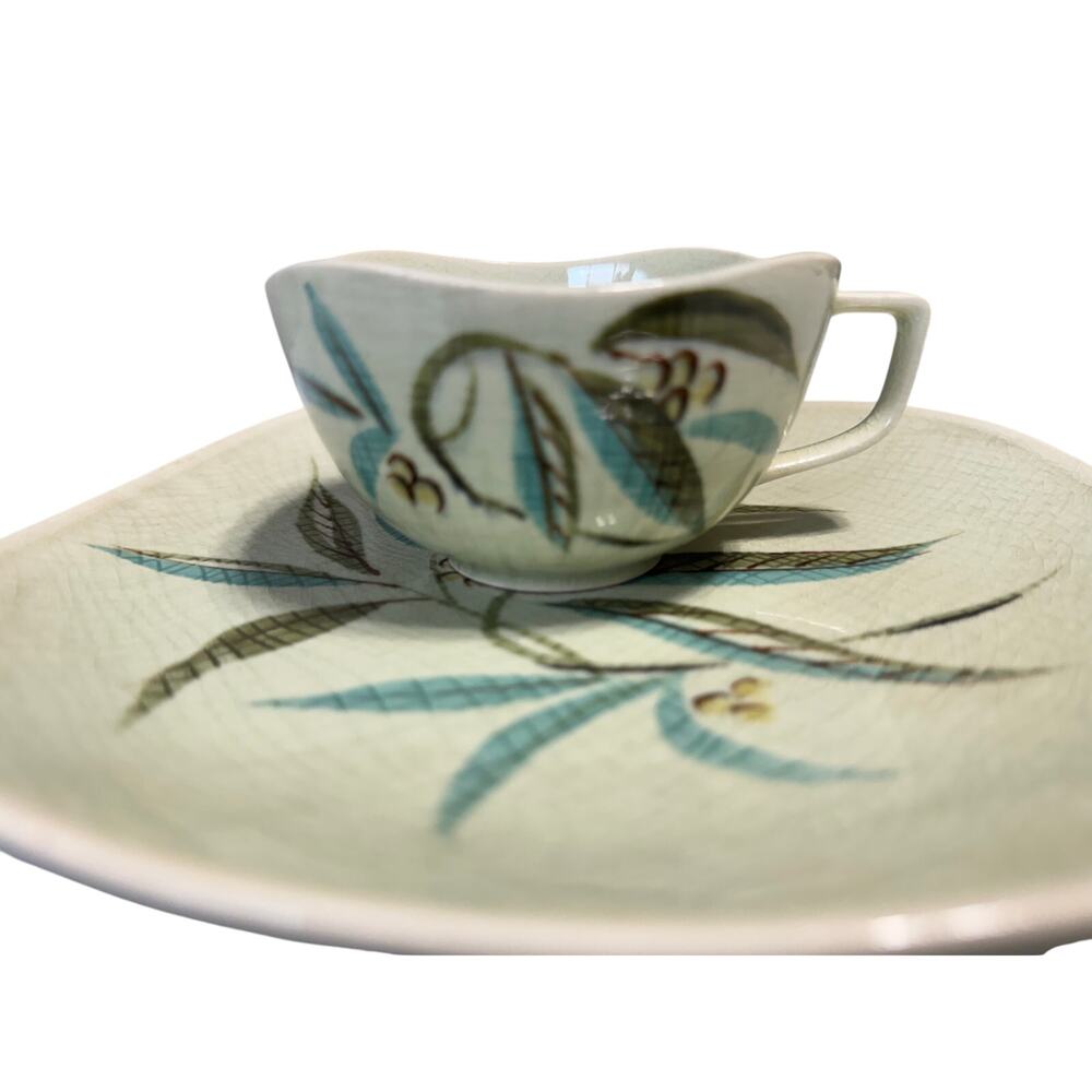Orient Ware Hermose Cup Plate Set Made in Japan Hand Painted